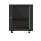 19 Inch Data Center Used Indoor Wall Mount Server Rack With One Fan And Shelf