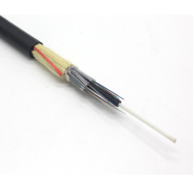 ADSS 4 Core Fiber Optic Cable Single Sheath Span 100m 24 Core 48 Core