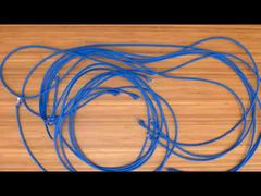 Ağ Kompozit Kablo Entegre İletişim Kabloları 23awg Cat6 UTP Kablolar Korumasız