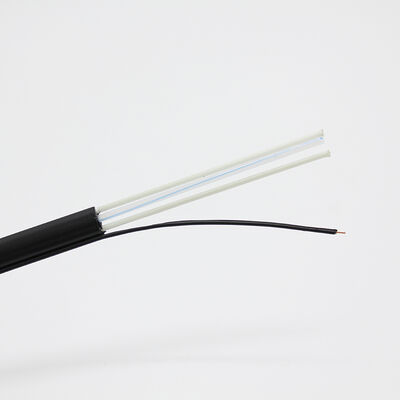 1 Core Tight-buffered Toneable SST.T Fibre Optical Cables Self-Supporting Cable 24awg Copper Wire