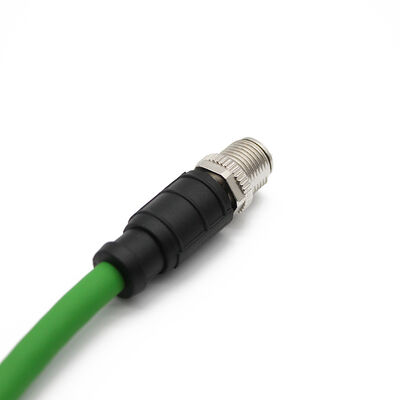 IP67 Waterproof RJ45 Connector Locking Nut Outdoor Industrial  Shielded Cat5/CAT6 Male Female Power Cables