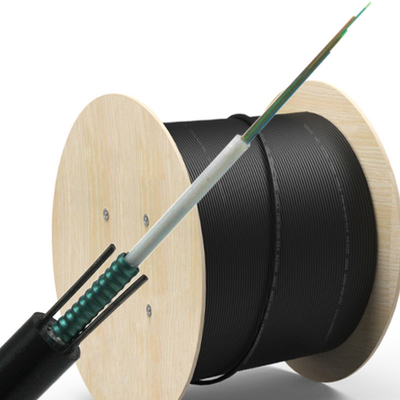 Çelik Mukavemet Üyesi ile 2 4 6 8 Kendinden Destekli Çelik Tel GYXTW Fiber Optik Bırakma Kablosu
