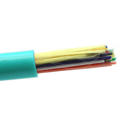 1-24 Core Indoor Tight Buffer Cable GJFJV OM3 OM4 Fiber Optic Cable