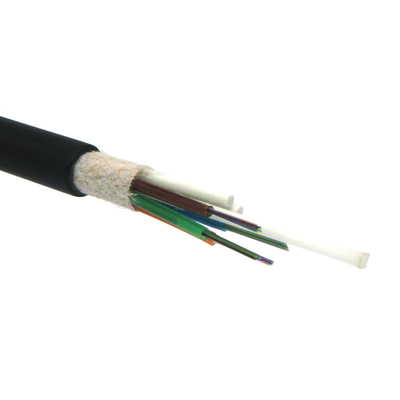 24 çekirdekli kanal optik fiber kablosu PE ceket GYFTY fiber cable