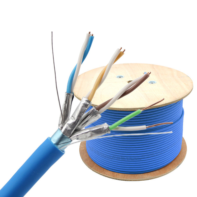 Toptan Saf Bakır 4PR Dönüştürülmüş Ethernet Kablosu Cat7a Cat7 Cat8 SFTP Kablosu Ağ Kablosu Cat 7 Tedarikçi