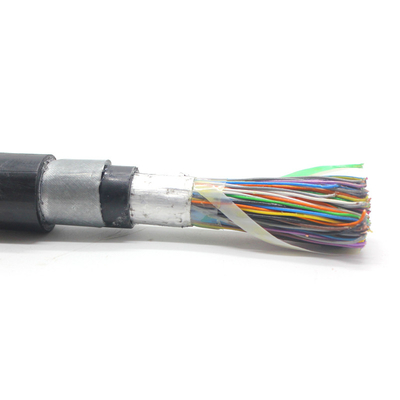 Kapalı Kapalı Cat3 Telefon Kablosu HYV HYA Korunmasız ve Korunmuş Ağ Kablosu 10 - 100 Çift 26AWG/24AWG