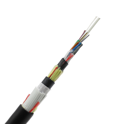 Multi Loose Tube 96 Core Fiber Optic Cable ADSS Anti-Rat Bite Gel dolu kuru çekirdek iletişim kabloları