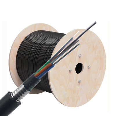 Standart Zırhlı Dış Kapalı Fiber Optik Kablo GYTY53 Çift Zırhlı Ceketler Yeraltı Kablosu