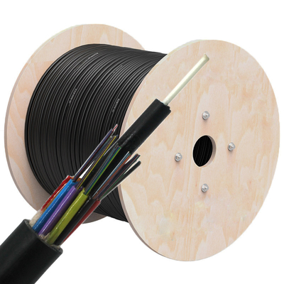 12 24 48 96 çekirdekler Dış Fiber Optik Kablo Dielektrik Çıkarlı Tüp GYFTY İletişim Fiber Optik Kablo