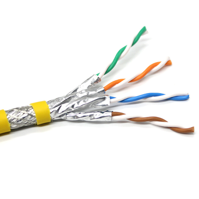 CAT8 Ağ Kablosu 40GB 2000 Hz Işık Hızı İletişim Cat 8 Ethernet Kablosu Destekler
