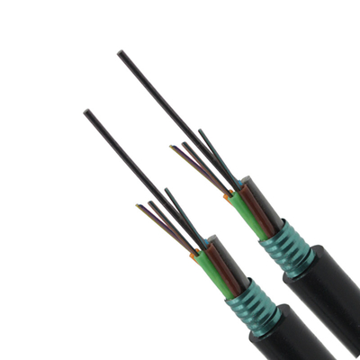Alüminyum bant zırhlı ceketli açık hava doğrudan gömülü G652D 12 çekirdekli fiber optik kablo