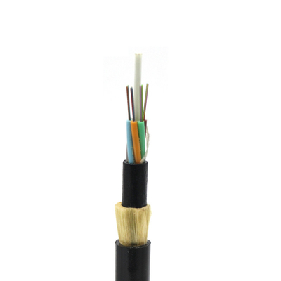 12/24/48 Temel İletişim Kablosu Multimode Optik Fiber Kablosu Üstteki Yer Telsi ADSS ASU Kablosu