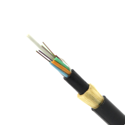 24 çekirdekli 48 çekirdekli 96 çekirdekli Adss Tüm Dielektrik Kendini destekleyen Tek Mod Tek veya Çift Ceketli Adss Optik Fiber Kablosu