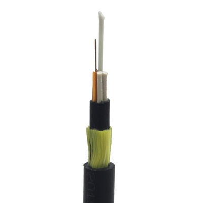 Üst Adss Fiber Kablosu 96 144 288 Siyah PE Çift Ceketli Çekirdek