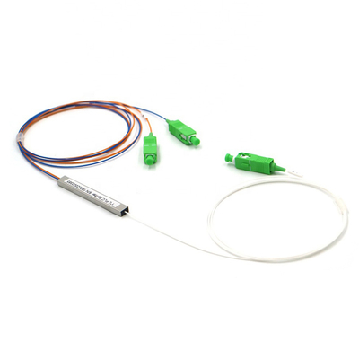 Modüler 1x64 PLC Splitter, Girdi/Giri Fiber Diameter 900μm ve Tek Modlu G.657A1 Fiber Tipi için FC UPC Bağlantısı ile
