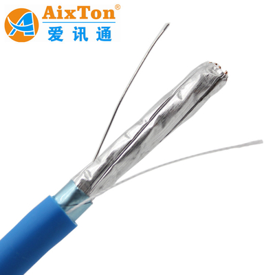 23awg Bakır Cat6a 10G Ethernet İletişim Kablosu İnternet Ağı UTP Cat 6e Kablolar