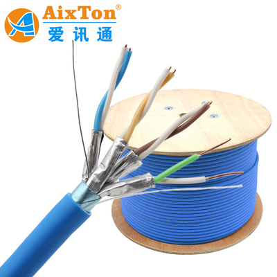 23AWG CAT6E CAT6A CAT7 UTP/FTP/SFTP Ağ Kablosu Çıplak Bakır/CCA 305m/1000ft İletişim Kablosu