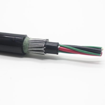 12 24 48 96 144 Core Hybrid Optical ve Electrical Stranded Loose Tube Cable Outdoor Armored Anti Rodent GDTA GDTS Fiber Optical Cable