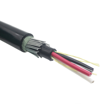12-96 çekirdekli FTTA Hibrit Fiber Optik Kablo Bakır Tel Güç Fotoelektrik Kompozit Kablolar