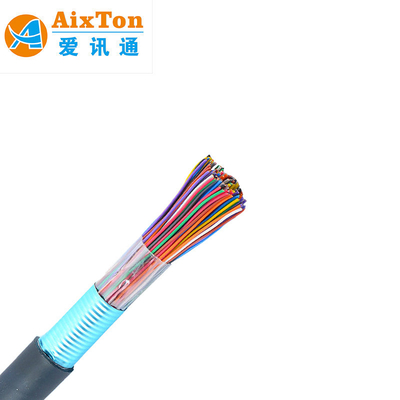 Yeraltı 10-200 Çift Telefon Kablosu 50 100 200 300 600 Çift Kendini Destekleyen Telefon Kablosu