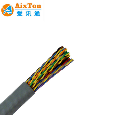 Katı bakır iletkenli çok çiftli 10 20 30 50 100 200 yeraltı telefon kablosu