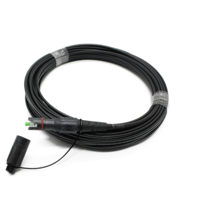 FC/APC OptiTap Dış Fiber Bağlantısı Patch Cord IP67 Su geçirmez Corning Kadın Mini SCAPC 1M 2M 3M 5M 3.0mm Sarı Kablo Fiber Sayısı 2 LC