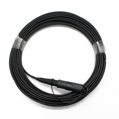Dışarıdaki Duplex LC 8 çekirdekli Fullaxs Zırhlı Fiber Patch Kablosu Ana İstasyon için 7.0mm Kablo Çapı 1310/1550nm Dalga Uzunluğu