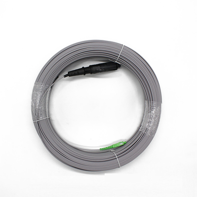 SC APC Dış Fiber Optic Patch Cord LSZH Kablo Ceket Malzeme Su geçirmez 4x6mm Corning Bağlantısı 1m