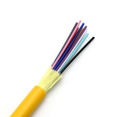 Vietnam Tedarik GJFJV Kapalı Fiber Optic Kablo 48 Core OM1 OM2 OM3 OM4 PVC LSZH FR Kapalı Fiber Optic Kablo