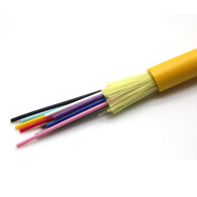 GJFJV/GJFJH 8/12/24 G652D/G655/G657 SM Fiberler Kapalı Dağıtım Fiber Optik Kablo