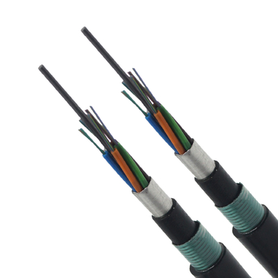 GYTA53 GYTY53 Kanal Doğrudan gömülü Fiber Optic Kablo 12 24 36 48 72 96 çekirdek