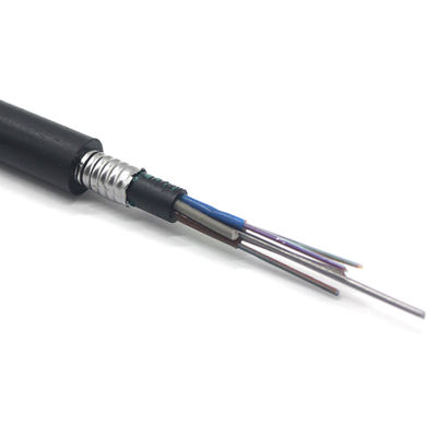 Tek Modlu Zırhlı Dış Mekan Fiber Optik Kablo 48/96/144 ÇEKİRDEK İletişim Kabloları İnternet GYTY53 GYTA53 İletişim Kabloları
