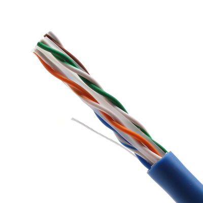UL Listeli Çekme Kutusu 305M Lan Kablosu Cat 6 Ağ Kablosu 23AWG Katı Bakır 1000FT UTP Ethernet Kablosu Cat6