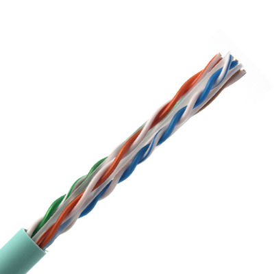 OEM UTP Cat6 Kablo 305M Roll Network Cat 8 23awg Bakır U-UTP Kablo İç mekan iletişim için PE ile yalıtılmış