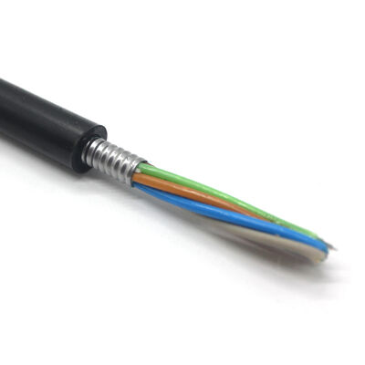 Zırhlı Fiber Optik Kablo GYTS GYTA Dışarı 24 48 72 96 144 Çekirdek Standart Sıvı Tüp Fiber Optik Kablo