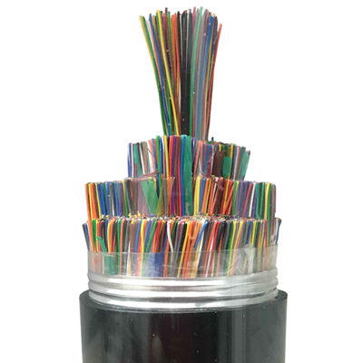 Yeraltı Doldurulmuş Çok Çiftli Telefon Kablosu Cat3 500 600 1000 Çift Dışarıda