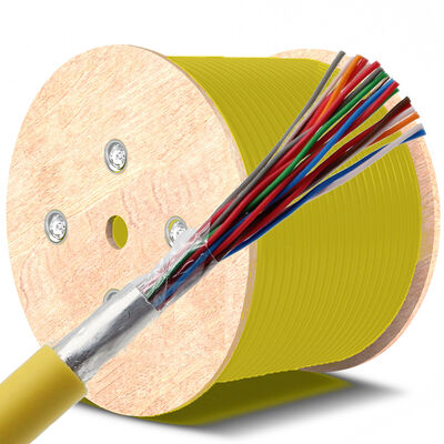 23AWG 24AWG Cat5e İç/Dış Mekan Telefon Kablosu Cat3 UTP LSZH İletişim Kabloları