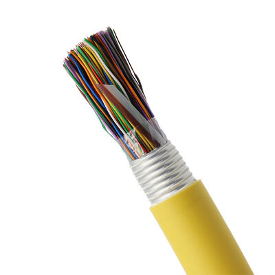 25 Çift 50 Çift 100 Çift CAT3 Bakır 24AWG LSZH Kılıflı Dış Mekan Telefon Kablosu Alüminyum Bantlı Neme Dayanıklı