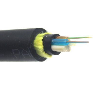 Factory manufacturers fiber optic cable ADSS 6 12 24 48 core Outdoor fiber optic cable