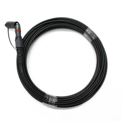 Fiber Optik Bırakma Kablo Montajı Tonlanabilir Düz Bırakma Kablosu Patch Cord FTTA Corning Opti-Tap Su Geçirmez Patch Cord