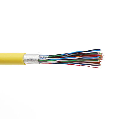 Cat3 Açık Telefon Kablosu 100 çift 200 çift 24awg bakır LSZH ceket