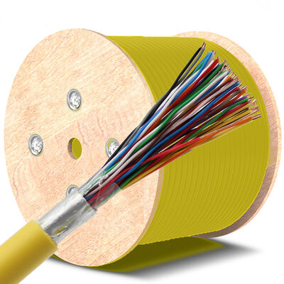 Cat3 Cat5 Çoklu Çiftli Telekomünikasyon Kablosu Dış Ortam LSZH Telefon Kablosu 10/16/20/50/100 Çift