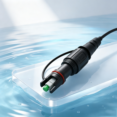 Dış Mekan G657A2 G657b3 Damla Fiber Su Geçirmez Corning Mini Sc Fiber Optik Patch Cord